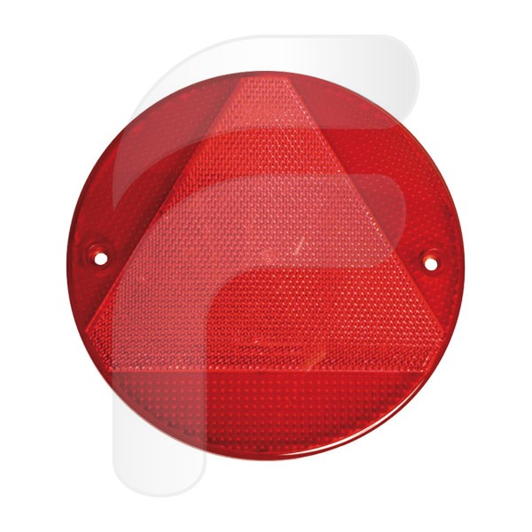 REFLECTORS RED 155 MM RED ROUND 